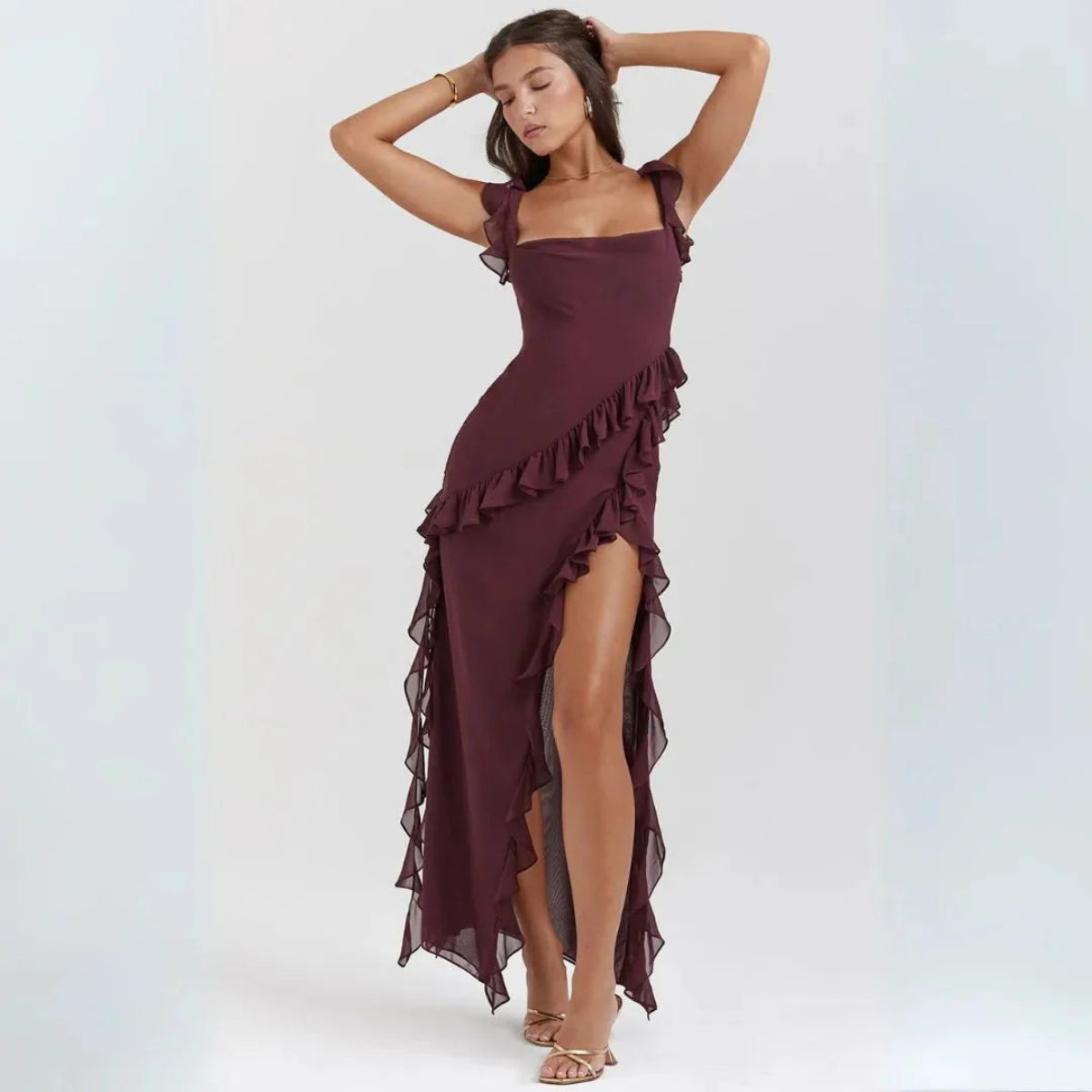 ruffle-slit-maxi-dress-brown-angel-melbourne.jpg